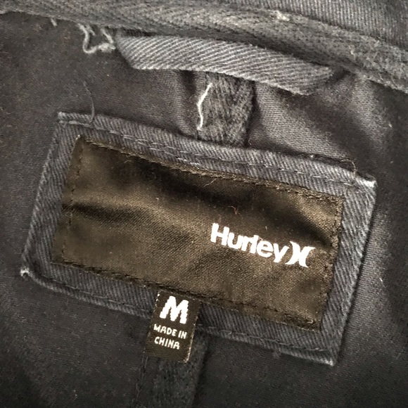 Hurley Jackets & Coats Awesome Hurley Canvas Military Inspired